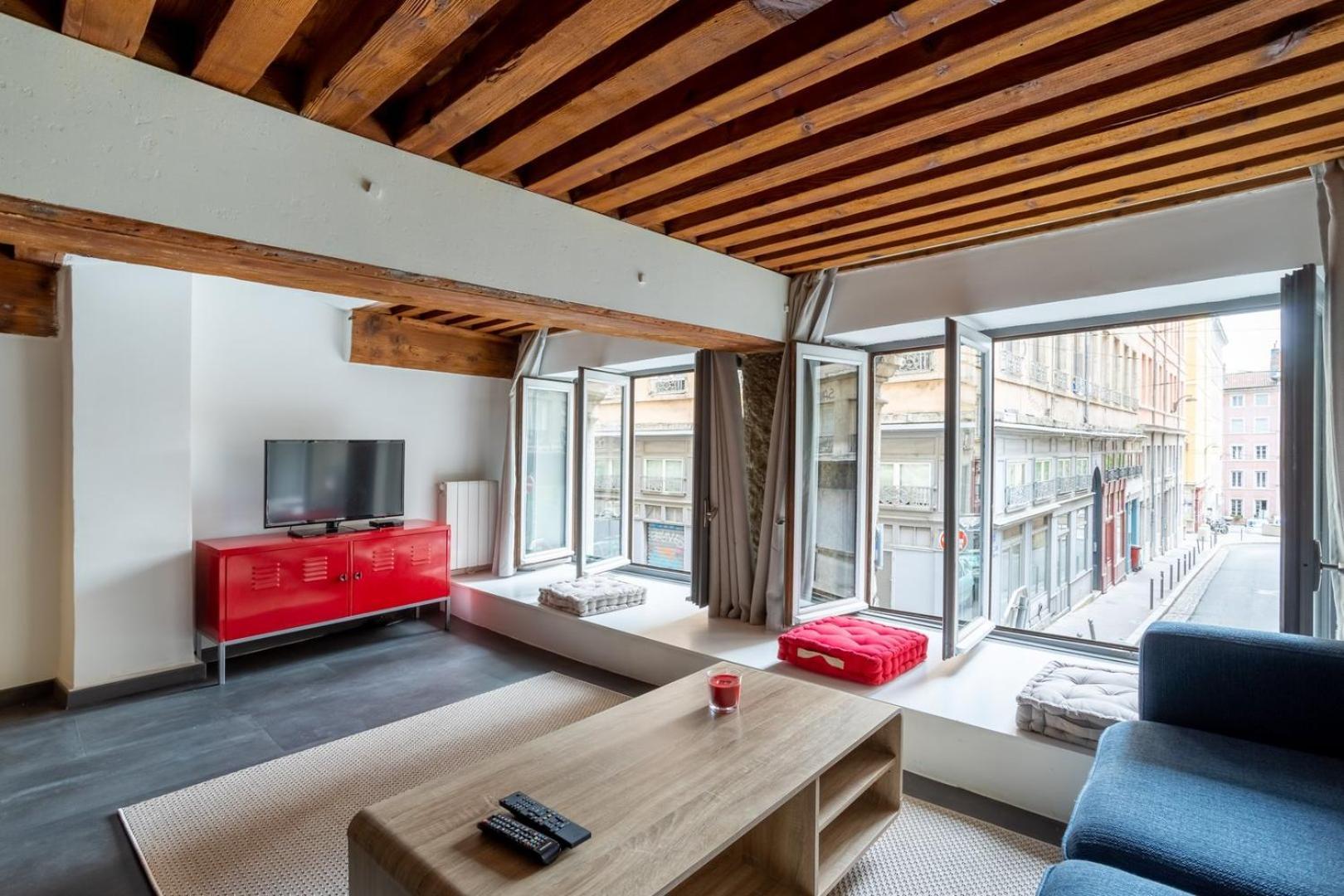 Apartament Guestready - Le Duplex Des Pentes Lyon Zewnętrze zdjęcie